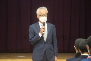 令和４年度吉田高等学校同窓会講演会が行われました