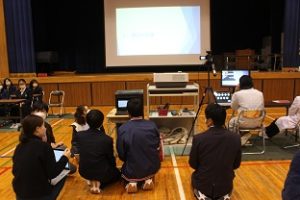 令和４年度後期生徒総会が行われました
