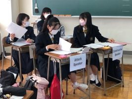ESS部ディベート大会に出場しました