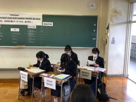 ESS部ディベート大会に出場しました