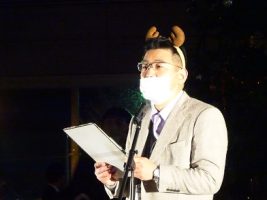 🎄吉田高校にサンタクロースがやってきました🎄