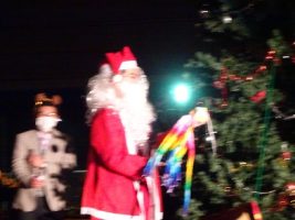 🎄吉田高校にサンタクロースがやってきました🎄