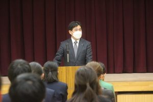 令和４年度渡辺貢奨学金交付式が行われました