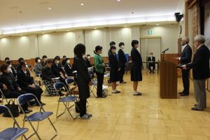 令和４年度渡辺貢奨学金交付式が行われました