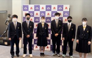 令和４年度全国高校総合体育大会冬季大会 山梨県選手団 結団壮行式が行われました