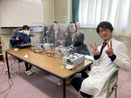 お昼の校内放送「ボナペティ」のご紹介です。