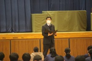 大学入学共通テスト激励会（共通テスト直前 今出来ることは何？）が行われました