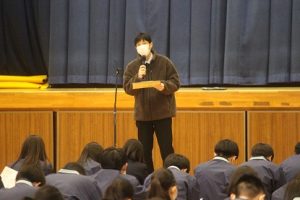 大学入学共通テスト激励会（共通テスト直前 今出来ることは何？）が行われました