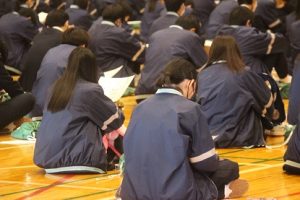 大学入学共通テスト激励会（共通テスト直前 今出来ることは何？）が行われました