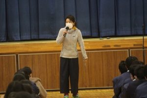 大学入学共通テスト激励会（共通テスト直前 今出来ることは何？）が行われました