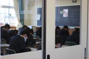 令和４年度後期第２回試験期間中です。