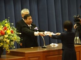 令和４年度第７３回卒業証書授与式が行われました