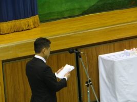 令和４年度第７３回卒業証書授与式が行われました
