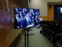 令和４年度第７３回卒業証書授与式が行われました