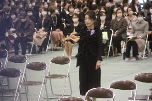 令和４年度第７３回卒業証書授与式が行われました