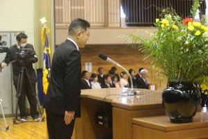令和４年度第７３回卒業証書授与式が行われました