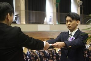 令和４年度第７３回卒業証書授与式が行われました