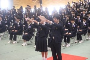 令和４年度第７３回卒業証書授与式が行われました