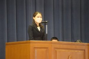 令和４年度離退任式が行われました。