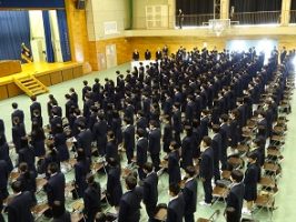 令和５年度入学式が行われました