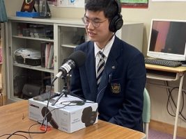 お昼休みの校内放送「ボナペティ」が始まりました🎤