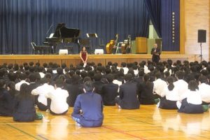 令和５年度芸術鑑賞会「クラシック名曲コンサート」が開催されました。