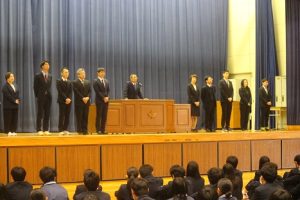 令和５年度新任式・始業式が行われました