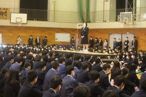 令和５年度対面式が行われました