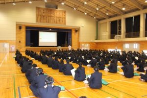 令和５年度総合的な探究の時間「富士山学Ⅰ Ⅱ」ガイダンス・オリエンテーションが行われました