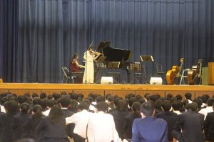 令和５年度芸術鑑賞会「クラシック名曲コンサート」が開催されました。