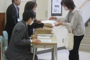 令和５年度PTA学年部会・PTA総会・保護者対象進路説明会が行われました。