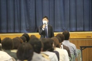 令和５年度PTA学年部会・PTA総会・保護者対象進路説明会が行われました。