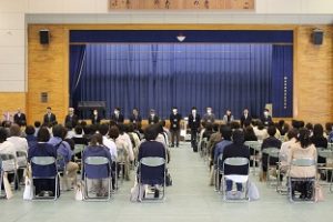 令和５年度PTA学年部会・PTA総会・保護者対象進路説明会が行われました。