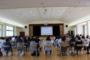 令和５年度PTA学年部会・PTA総会・保護者対象進路説明会が行われました。