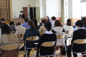 令和５年度PTA学年部会・PTA総会・保護者対象進路説明会が行われました。