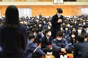 令和５年度前期生徒総会が行われました。