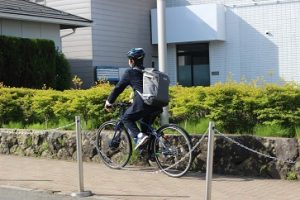 令和５年度山梨県高等学校県下一斉「通学時マナーアップ運動」が行われました。
