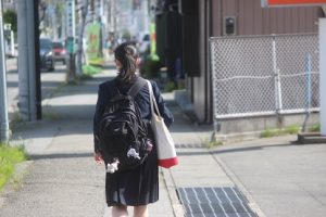 令和５年度山梨県高等学校県下一斉「通学時マナーアップ運動」が行われました。
