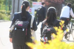 令和５年度山梨県高等学校県下一斉「通学時マナーアップ運動」が行われました。