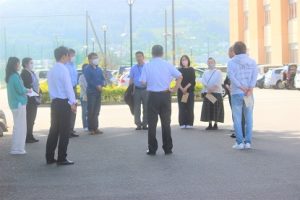 令和５年度山梨県高等学校県下一斉「通学時マナーアップ運動」が行われました。
