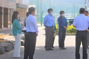 令和５年度山梨県高等学校県下一斉「通学時マナーアップ運動」が行われました。