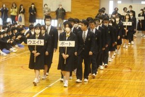 令和５年度関東大会出場部壮行会が行われました。