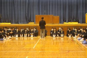 令和５年度関東大会出場部壮行会が行われました。