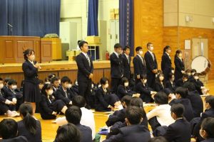令和５年度関東大会出場部壮行会が行われました。