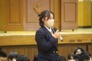 令和５年度関東大会出場部壮行会が行われました。