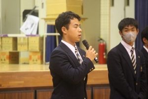 令和５年度関東大会出場部壮行会が行われました。