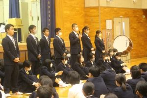 令和５年度関東大会出場部壮行会が行われました。