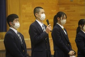 令和５年度関東大会出場部壮行会が行われました。