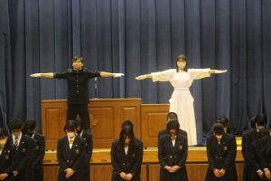 令和５年度関東大会出場部壮行会が行われました。