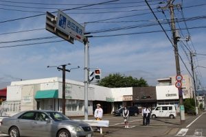 令和５年度山梨県高等学校県下一斉「通学時マナーアップ運動」２回目が行われました。